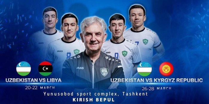 Ўзбекистон футзал МТЖнинг Ливияга қарши учрашувлари санаси ўзгарди