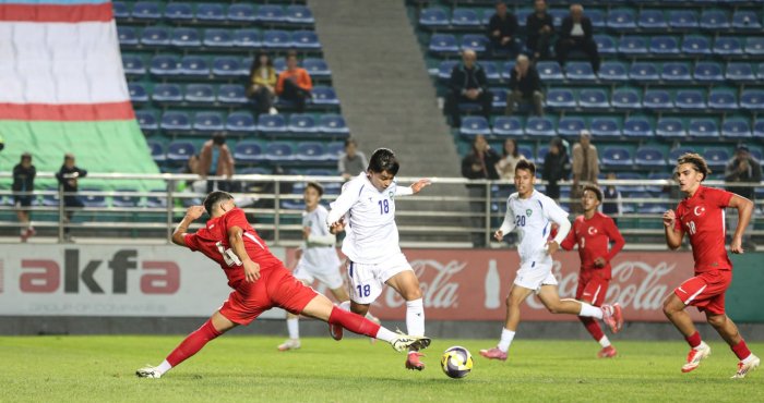 O‘zbekiston U-17 Turkiya bilan durang o‘ynadi