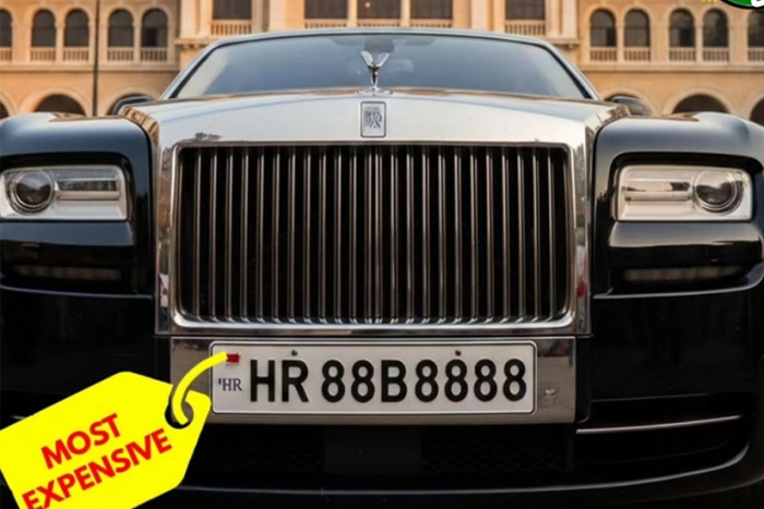 Hindistonda oltita sakkizli avtomobil raqami 130 ming dollarga sotildi