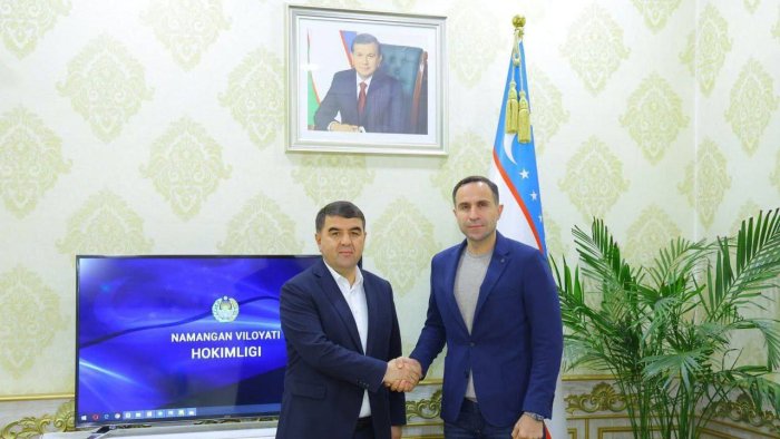 Rasman. Timur Kapadze - «Navbahor» bosh murabbiyi!