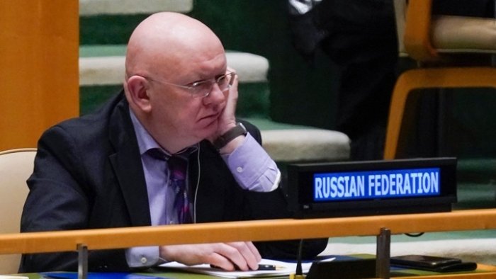 Nebenzya: G‘arb Ukrainaning muddati tugagan prezidenti uchun piar bilan shug‘ullanadi