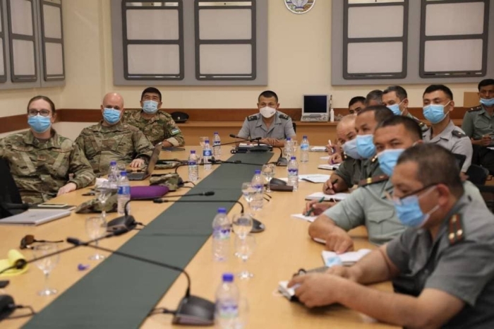 Harbiy shifokorlarimiz AQSh Qurolli Kuchlari tibbiyot xodimlari bilan o‘zaro tajriba almashdi