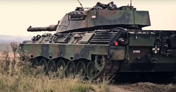 Украина Қуролли кучлари Leopard 1A5 танкини йўқотди