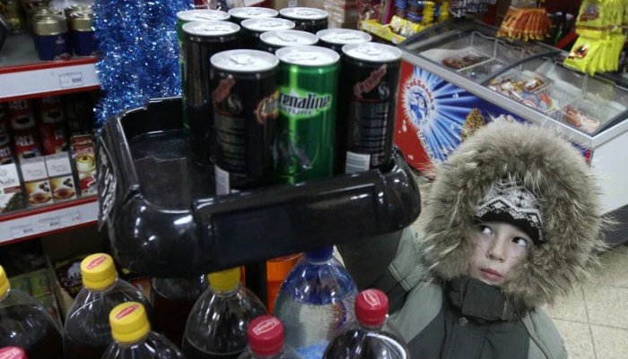 Россияда 1 мартдан бошлаб болалар ва ўсмирларга энергетиклар сотиш тақиқланади