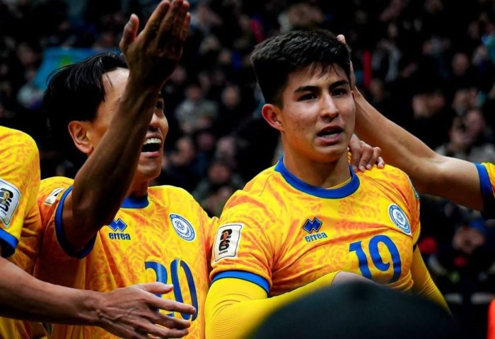 17 yoshli futbolchi Qozog‘iston futbol tarixida yangi rekord o‘rnatdi