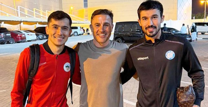 Фабио Каннаваро БААдаги ўзбек дербисини стадиондан кузатди