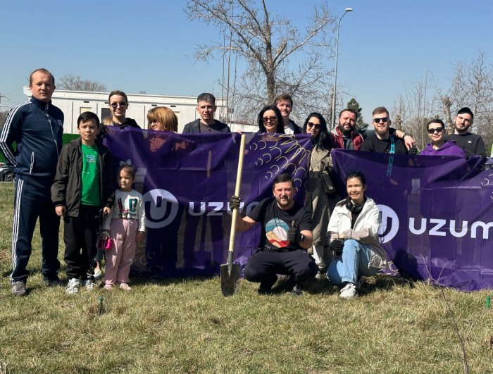 "Uzum" xodimlari respublika hashari doirasida butun O‘zbekiston bo‘ylab daraxt ekib chiqishdi