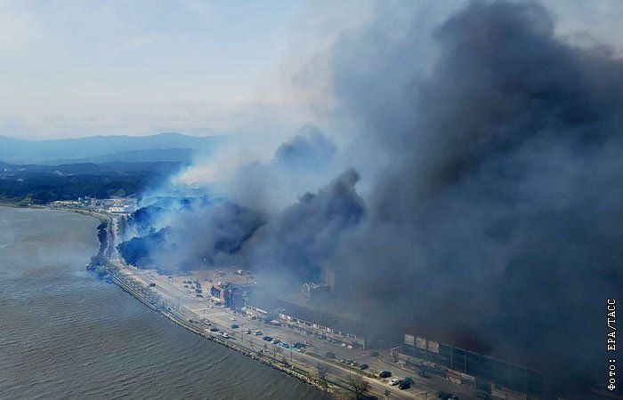 Janubiy Koreyada yong‘in ko‘plab uylarni vayron qildi