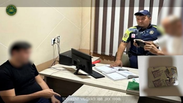 Ohangaronda psixatrop dori vositalari bilan bog‘liq holat aniqlandi