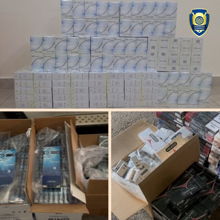 Toshkent va Farg‘ona viloyatlarida aksiz markasiz tamaki mahsulotlarini savdoga chiqarilishining oldi olindi