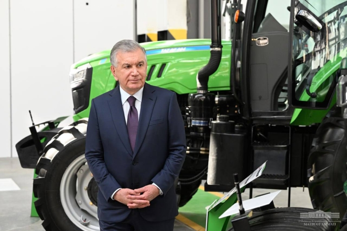 Qishloq xo‘jaligi mashinasozlik klasterida birinchi traktor ishlab chiqarildi