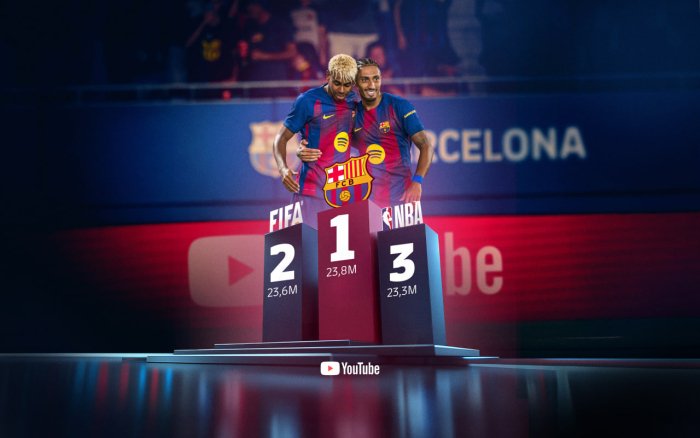 "Барселона" YouTube'да рекорд ўрнатди