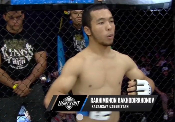 Раҳимхон Баҳодирхонов АҚШда профессионал MMAда ўз фаолиятини бошламоқда (ФОТОГАЛЕРЕЯ)
