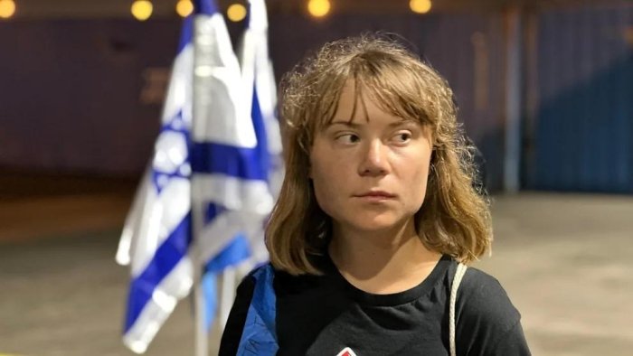 Greta Tunberg G‘azoga kirishga uringanidan keyin Isroildan chiqarib yuborildi