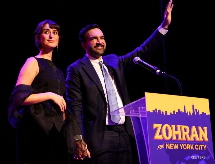 Nyu-York merligi uchun saylovda yutgan Mamdani g‘alaba nutqida Trampga murojaat qildi