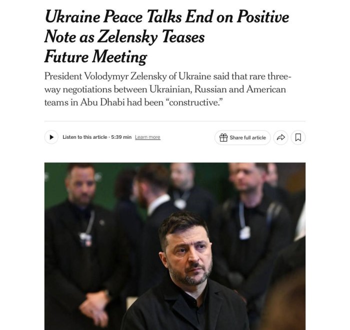 БААда АҚШ, Украина ва Россия ўртасида бўлиб ўтган музокаралар тафсилотлари маълум бўлди