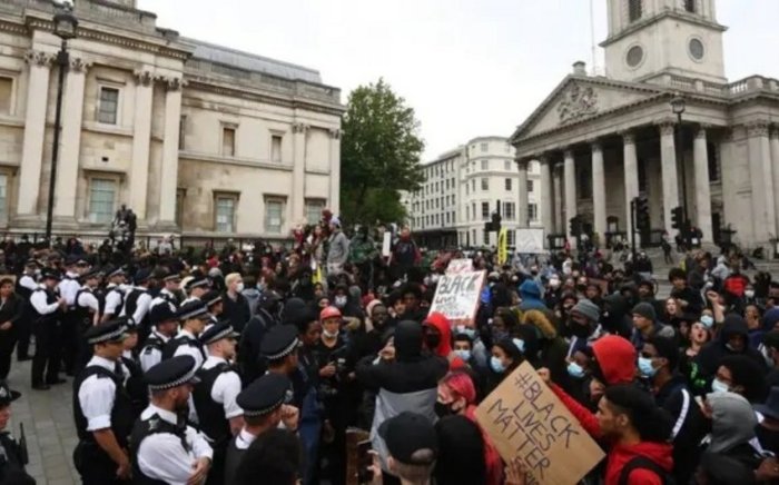 Londonda Falastinni qo‘llab-quvvatlashga chiqqan 365 nafar miting ishtirokchisi qo‘lga olindi