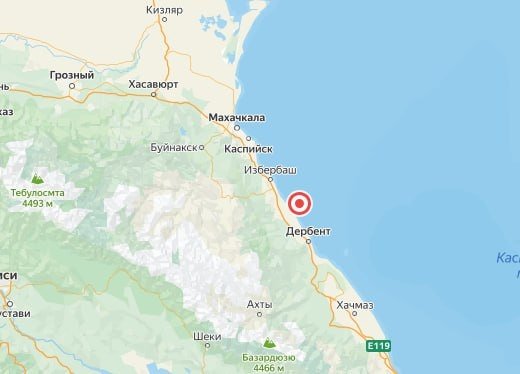 Kaspiy dengizida zilzila sodir bo‘ldi