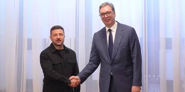 Zelenskiy Serbiyaga tashrif buyuradi