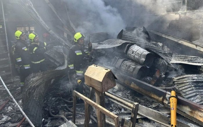 Eron: bozorda harbiy vertolyot halokatga uchradi, qurbonlar bor