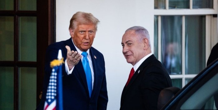 Netanyaxu rafiqasi bilan AQShga keldi