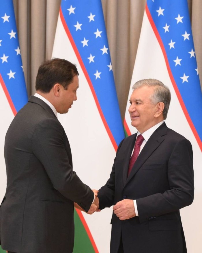 Президент Шавкат Мирзиеёв Геннадий Головкин билан учрашди