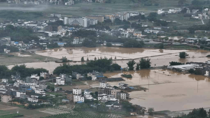 Xitoyning Fuszyan provinsiyasidagi 3 ta shahar va 11 okrugni suv toshqinlari jabr ko‘rdi