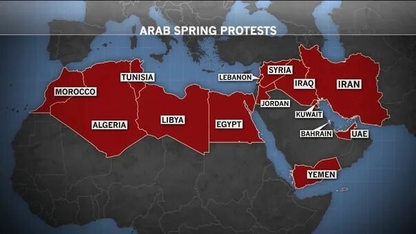 Bloomberg: Араб давлатлари Яқин Шарқдаги кескинлик туфайли «иккинчи араб баҳори»дан қўрқишмоқда