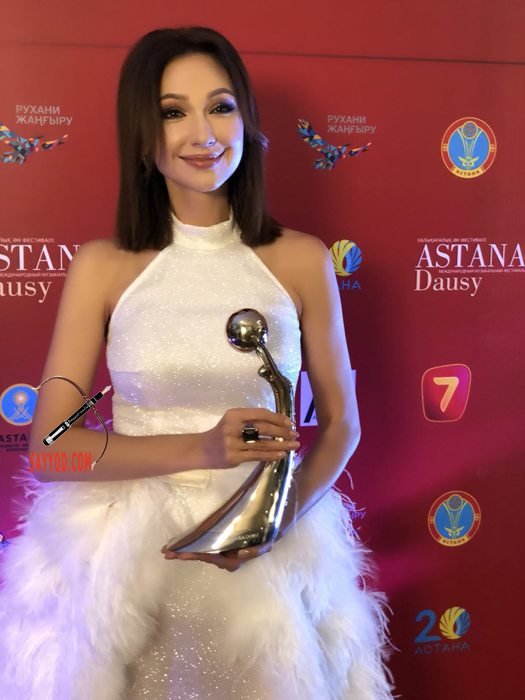 Sogdiana Qozog‘istondagi nufuzli musiqiy mukofot bilan taqdirlandi.