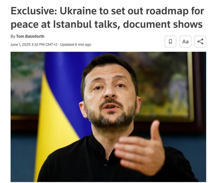  Istanbuldagi muzokara: Memorandum qaysi tillarda taqdim etgangan?