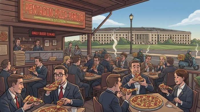 Pentagon yaqinida pissaga talab 300 foizdan ortib ketdi