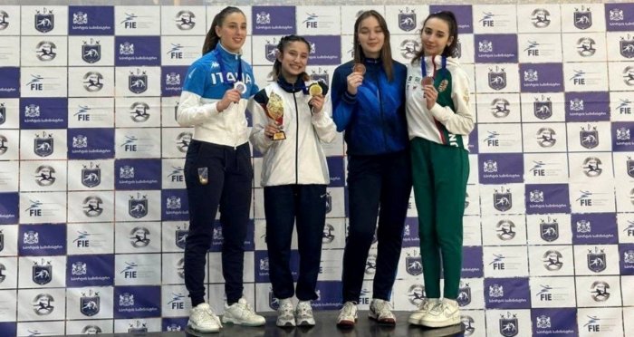 O‘zbekistonlik sablyachi Samira Shokirova Gruziyadagi Jahon kubogida oltin medalga erishdi