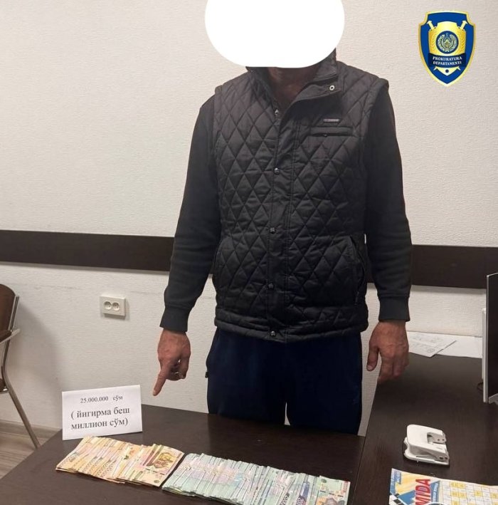 Toshkentda elektr tarmog‘iga noqonuniy ulanganlik holatini rasmiylashtirmaslikni va’da qilgan usta ushlandi