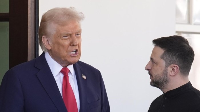 Европа Иттифоқи Трампдан бугунги учрашувда Зеленскийга босим ўтказишини кутмоқда