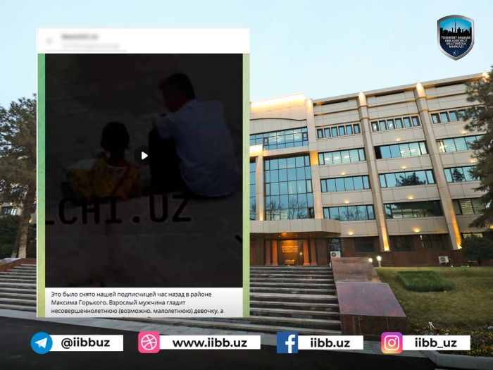 Toshkentda 63 yoshli fuqaro voyaga yetmagan qizni o‘pib, uyatsiz-buzuq harakatlar qildi