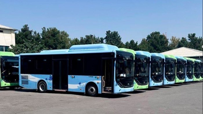 Farg‘onaga qo‘shimcha 24 dona «YUTONG» avtobuslari olib kelindi