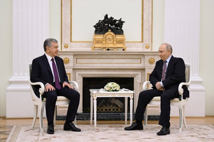 Ўзбекистон ва Россия президентлари икки томонлама муносабатларнинг долзарб масалаларини муҳокама қилди