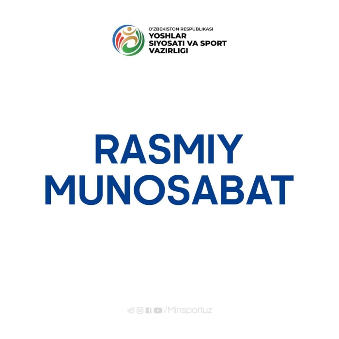 Ijtimoiy tarmoqlarda O‘zbekiston Respublikasi «Yoshlar siyosati va sport vazirligi»ning rasmiy sayti xakerlar tomonidan buzib kirildi" mazmunidagi xabarlar tarqaldi