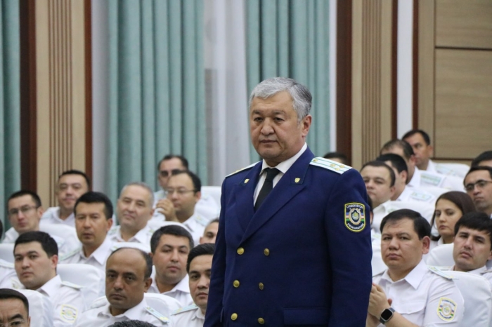 Ikrom Narimov O‘zbekiston Respublikasi Transport prokurori lavozimiga tayinlandi