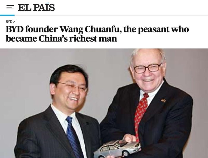 BYD kompaniyasi milliarder Uorren Baffetni qanday ishontirgan edi?