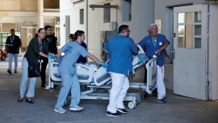 Eron raketa bilan Isroil shifoxonasiga zarba berdi
