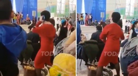 Bayramdagi serg‘ayrat bog‘cha opa qozog‘istonliklarni zavqlantirdi (video)
