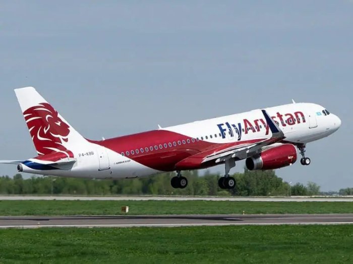 Qozog‘istonning «FlyArystan» aviakompaniyasi Almati (ALA) – Nukus (NCU) – Almati (ALA) yo‘nalishi bo‘yicha muntazam aviaqatnovlar ochilayotganini ma’lum qildi