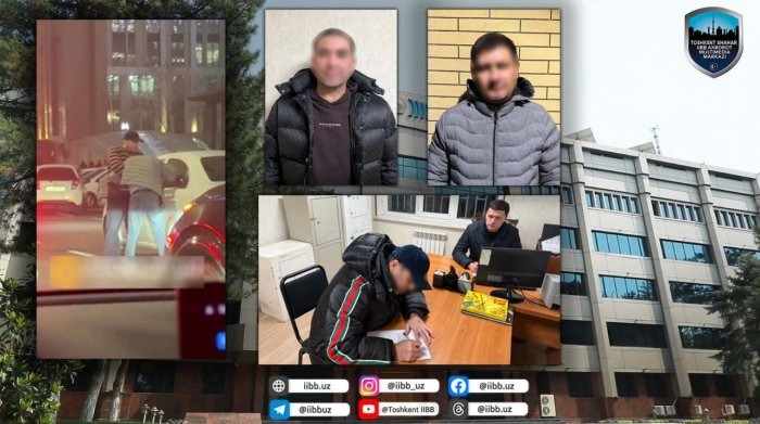 Toshkentda yo‘l talashgan ikki haydovchi jazolandi