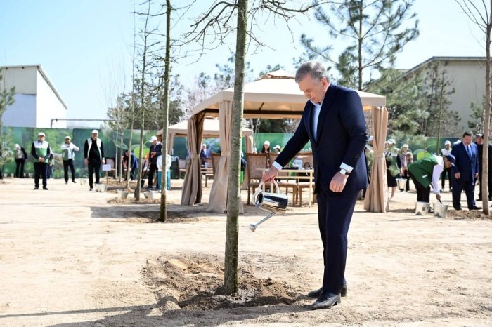 Bektemir tumanida yana bir bog‘ paydo bo‘ldi