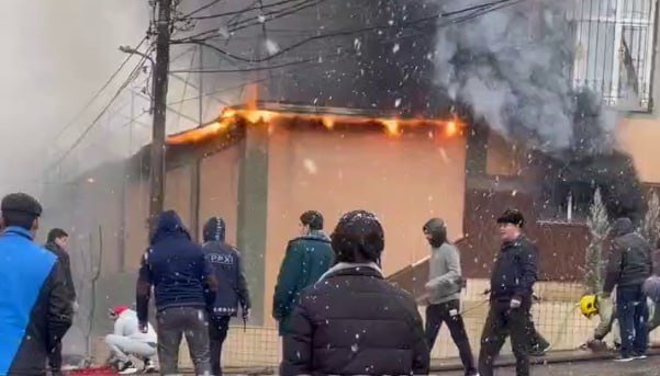 Тошкентда уй ёниб кетди