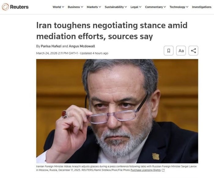 Eron xavfni kuchaytirmoqda: Tehron AQShga qanday talablar qo‘ymoqchi?