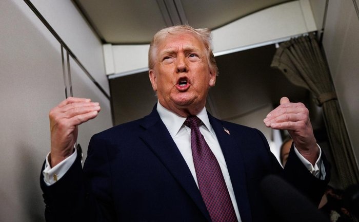 Tramp: "Evropa Grenlandiyaga emas, balki Rossiya va Ukraina o‘rtasidagi urushga e’tibor qaratishi kerak"