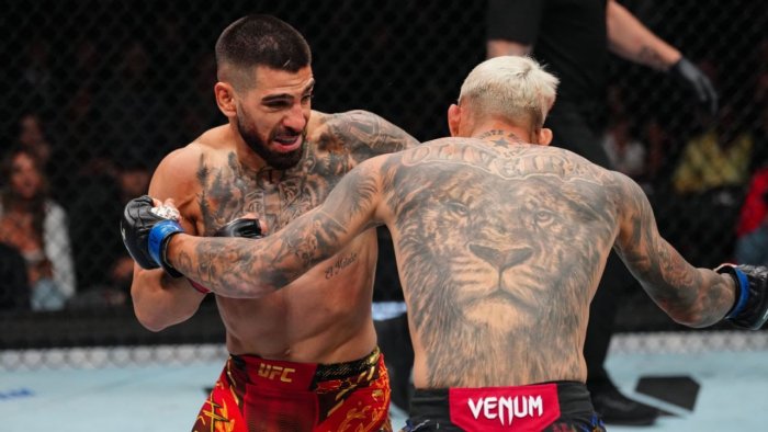 Oliveyrani nokaut qilgan Topuriya UFC umumiy reytingida yetakchiga aylandi
