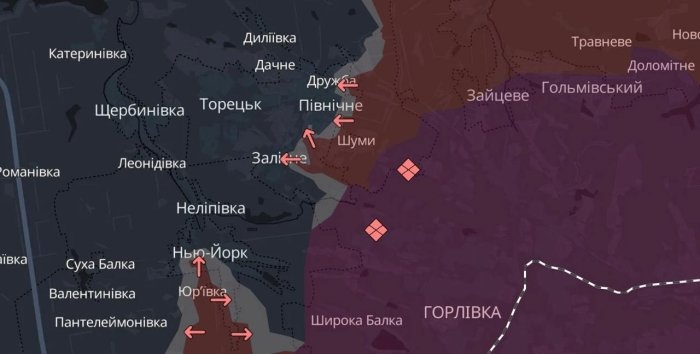 Rossiya harbiylari Donetsk viloyatidagi Progress qishlog‘ini o‘z nazoratiga oldi - DeepState